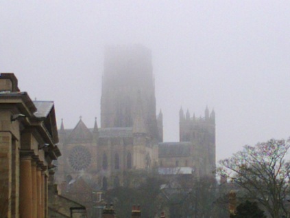 Cathedral through the Morning Mist